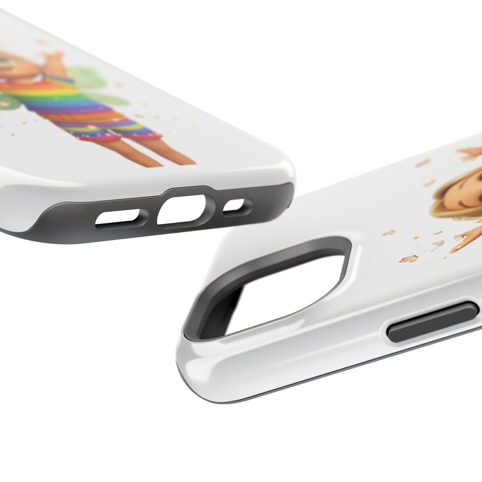 Pixie with butterflies — Magnetic Impact-Resistant iPhone Cover