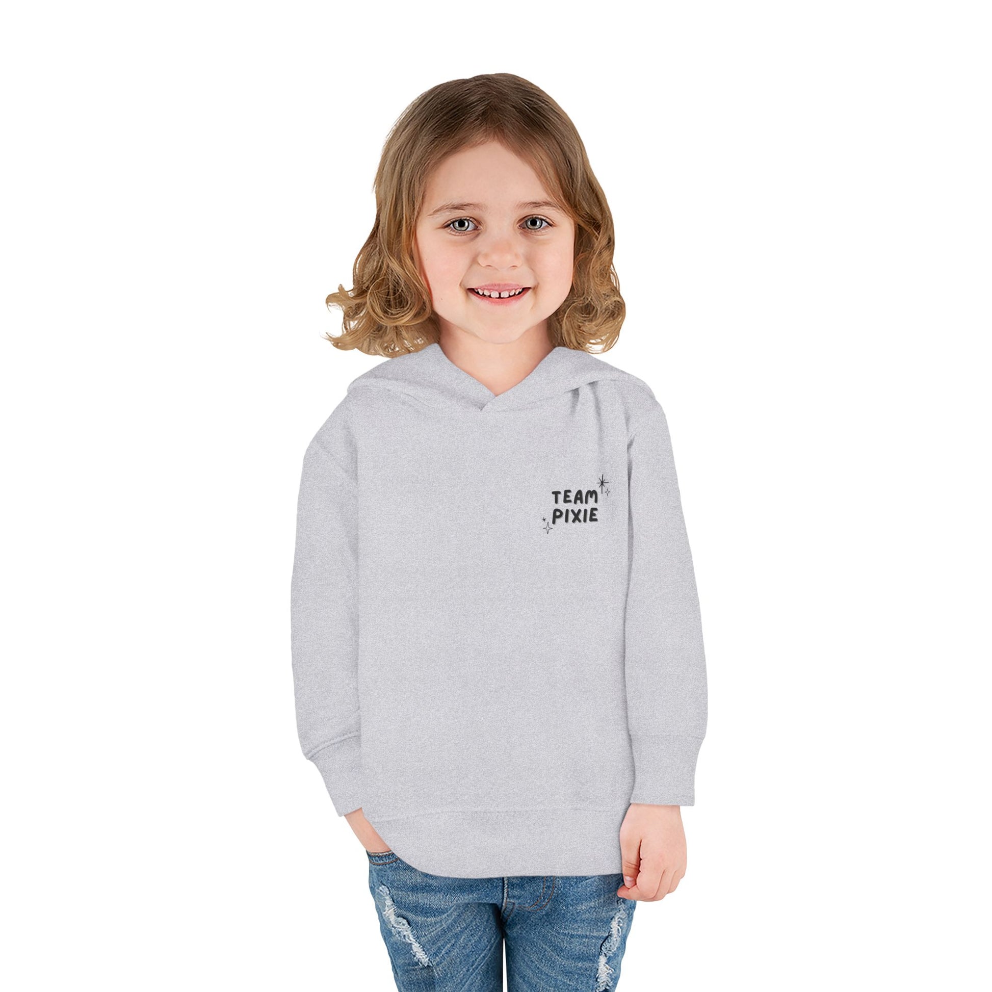 Toddler Hoodie — 'Team Pixie' Butterfly Pullover for Kids