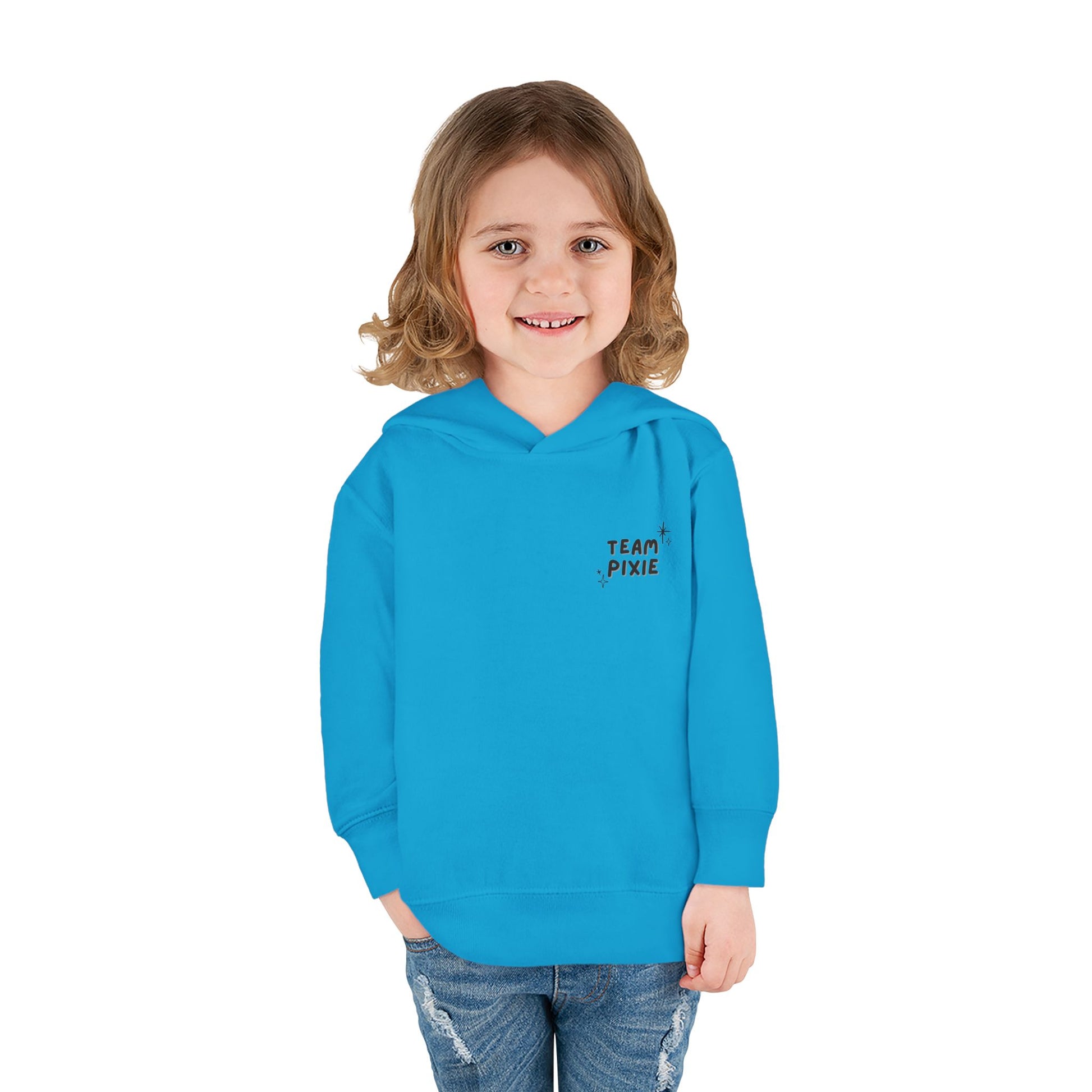 Toddler Hoodie — 'Team Pixie' Butterfly Pullover for Kids