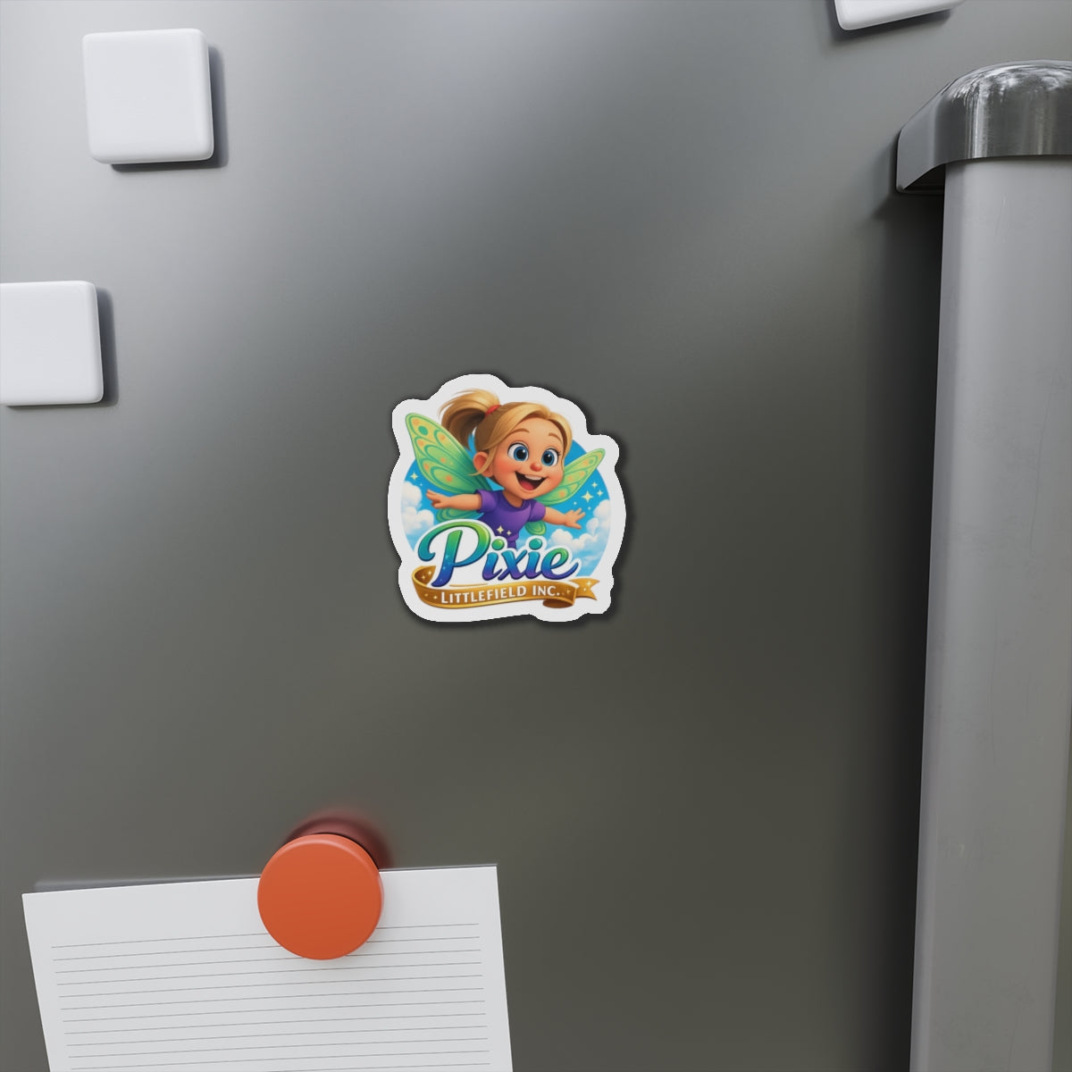 Pixie Littlefield Inc Logo Magnet