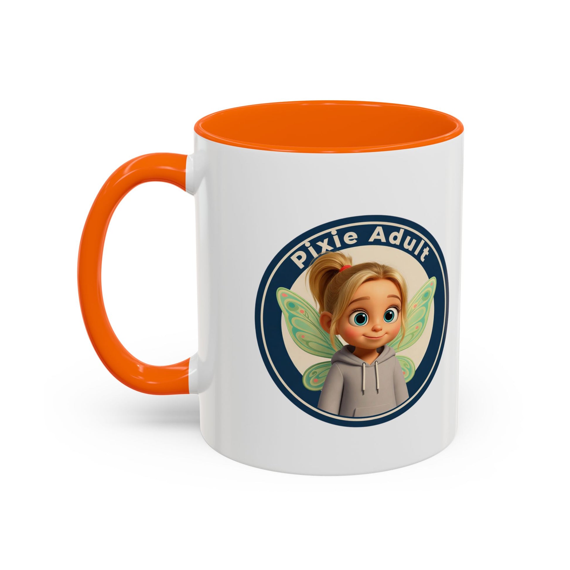 Pixie Adult Coffee Mug — Cute Fairy Design Accent Mug (11/15 oz)