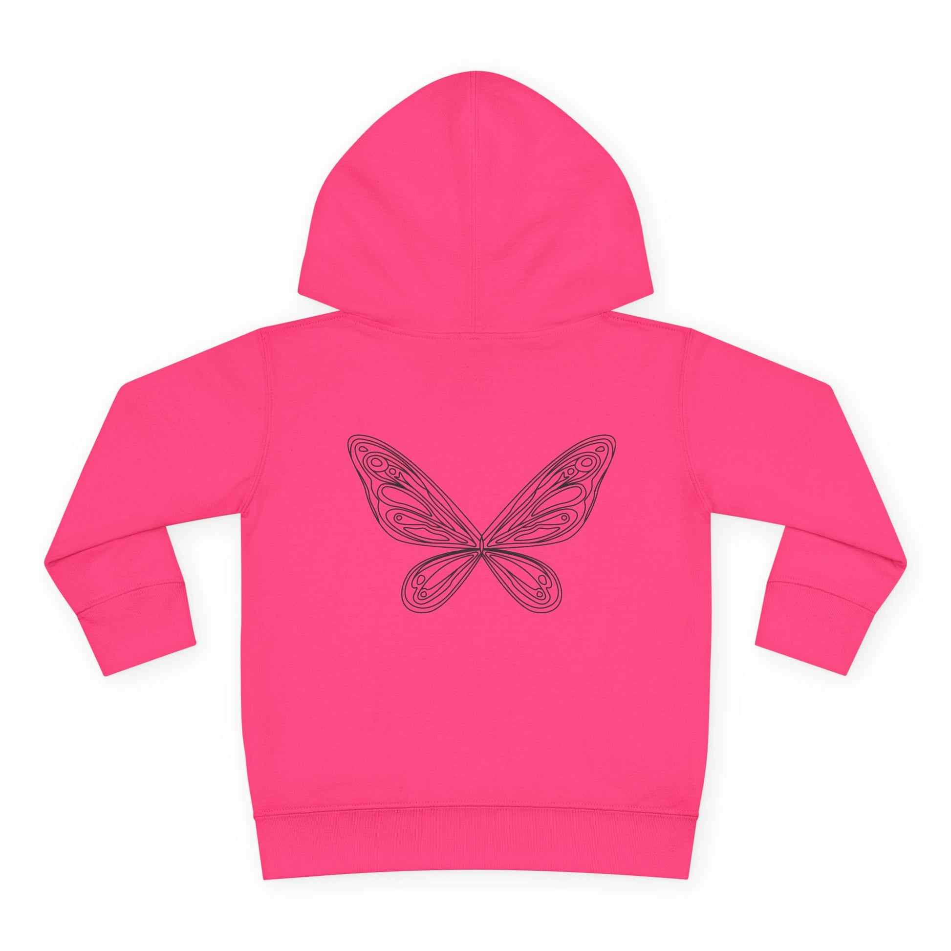 Toddler Hoodie — 'Team Pixie' Butterfly Pullover for Kids