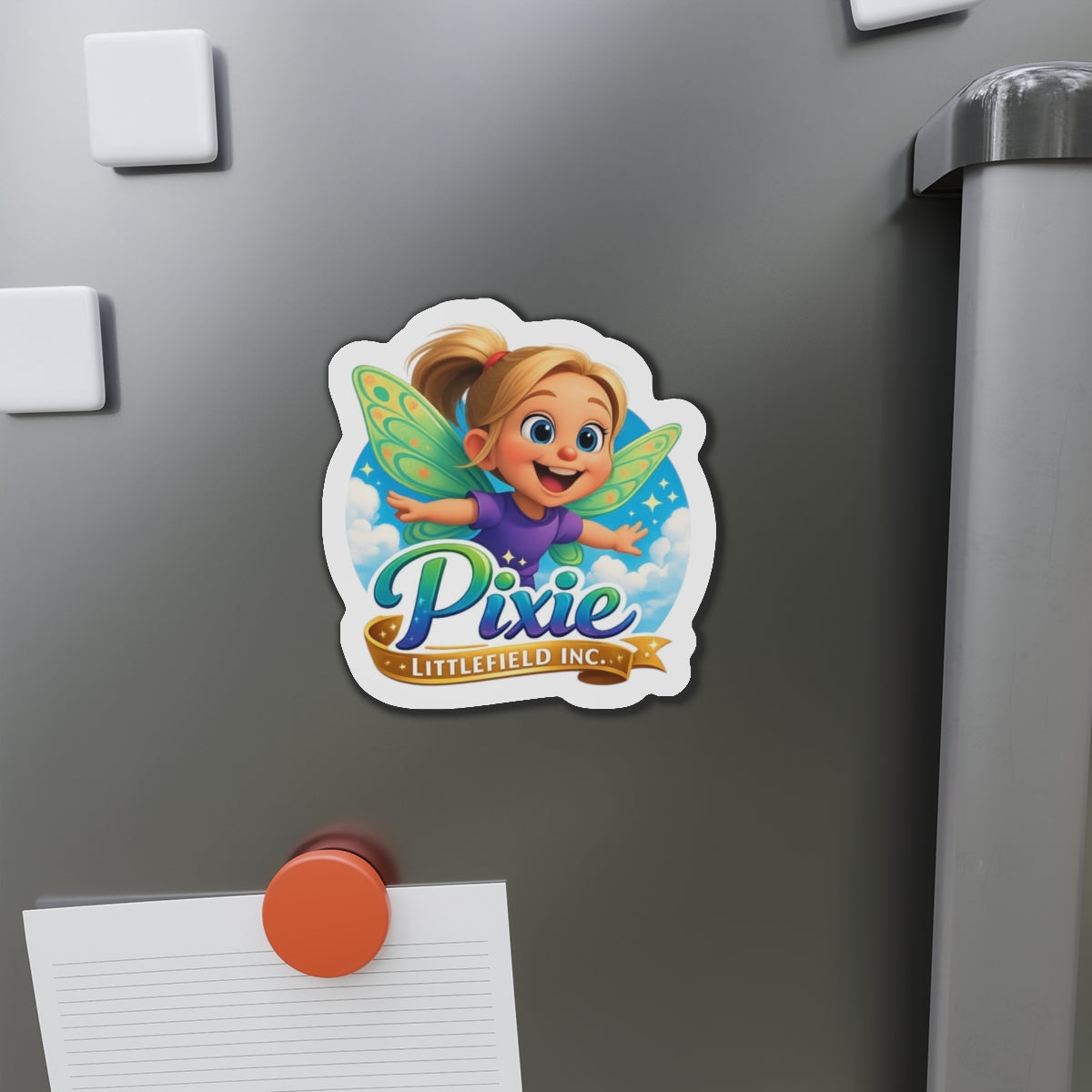 Pixie Littlefield Inc Logo Magnet
