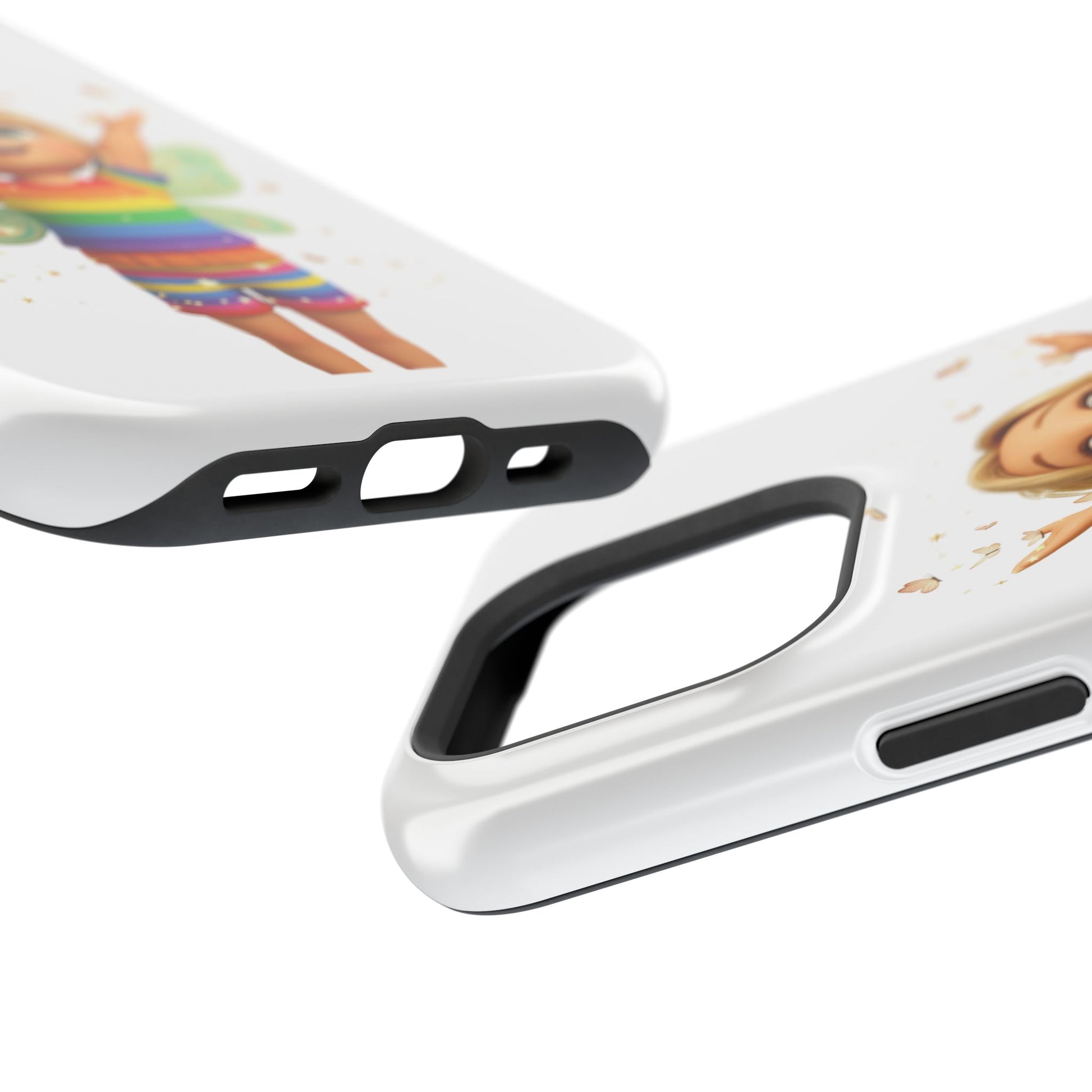 Pixie with butterflies — Magnetic Impact-Resistant iPhone Cover