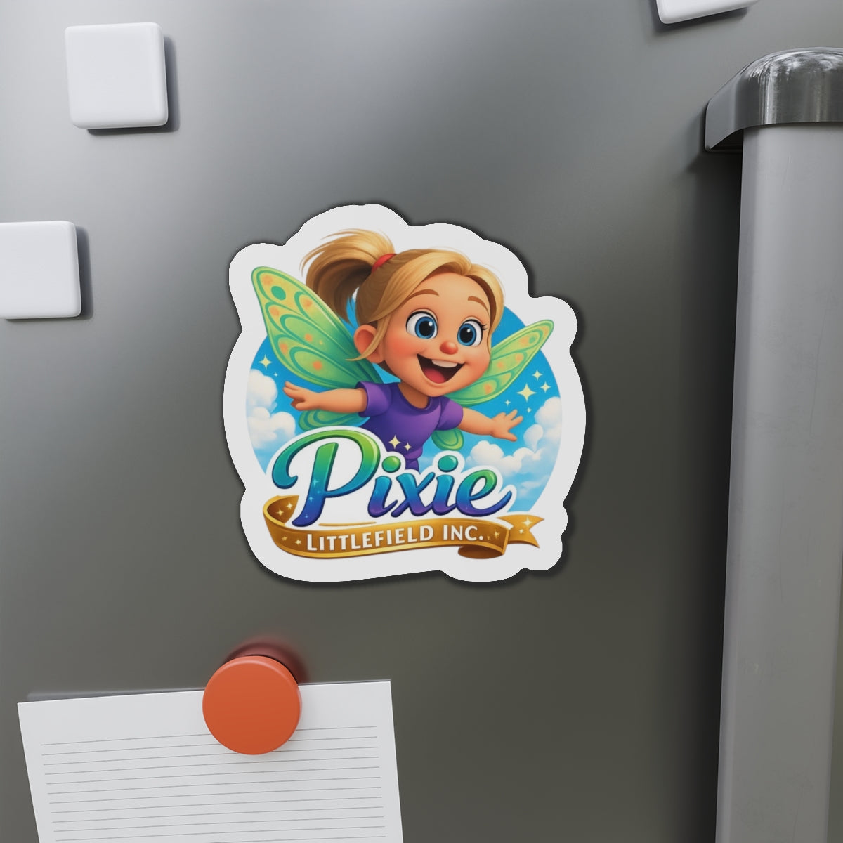 Pixie Littlefield Inc Logo Magnet