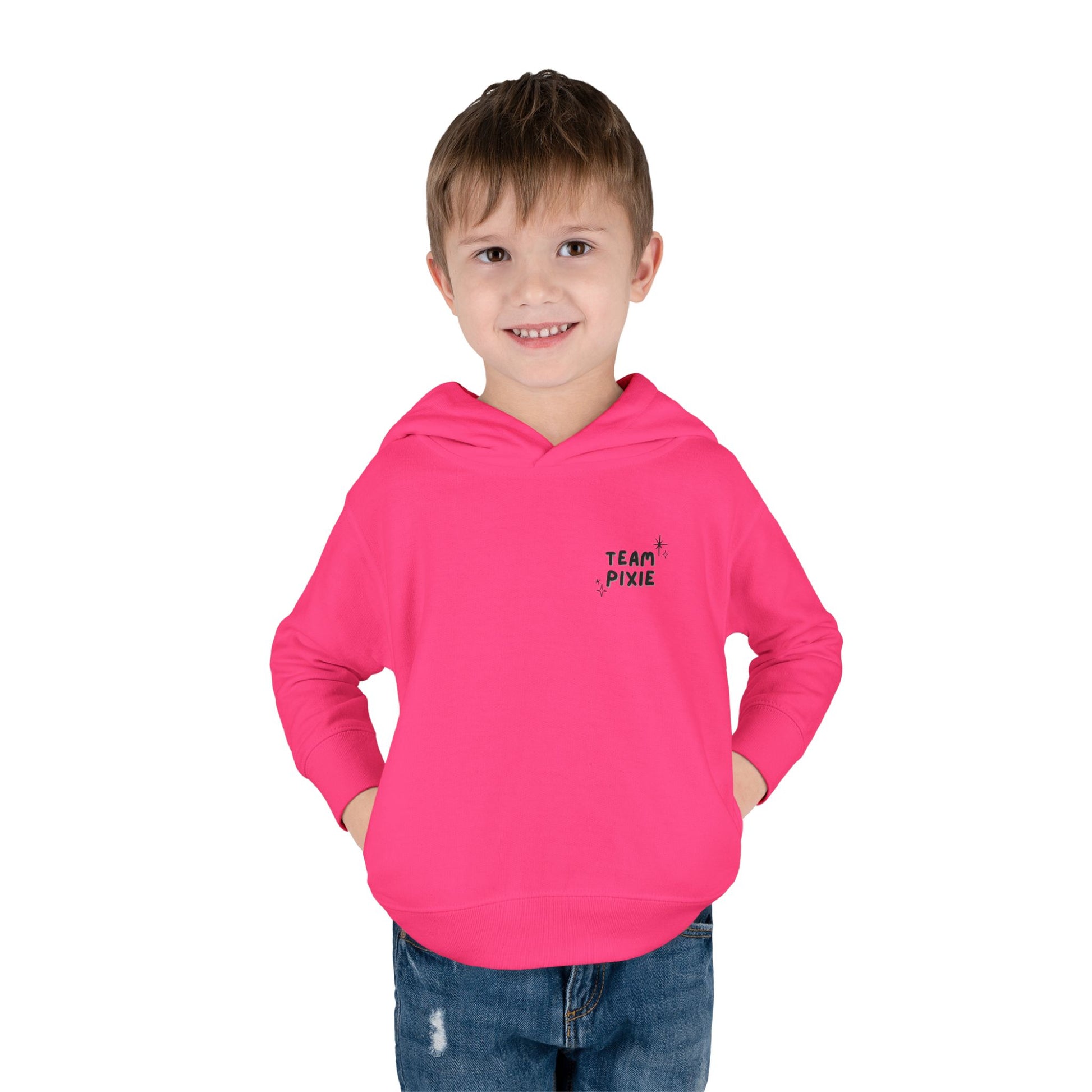 Toddler Hoodie — 'Team Pixie' Butterfly Pullover for Kids