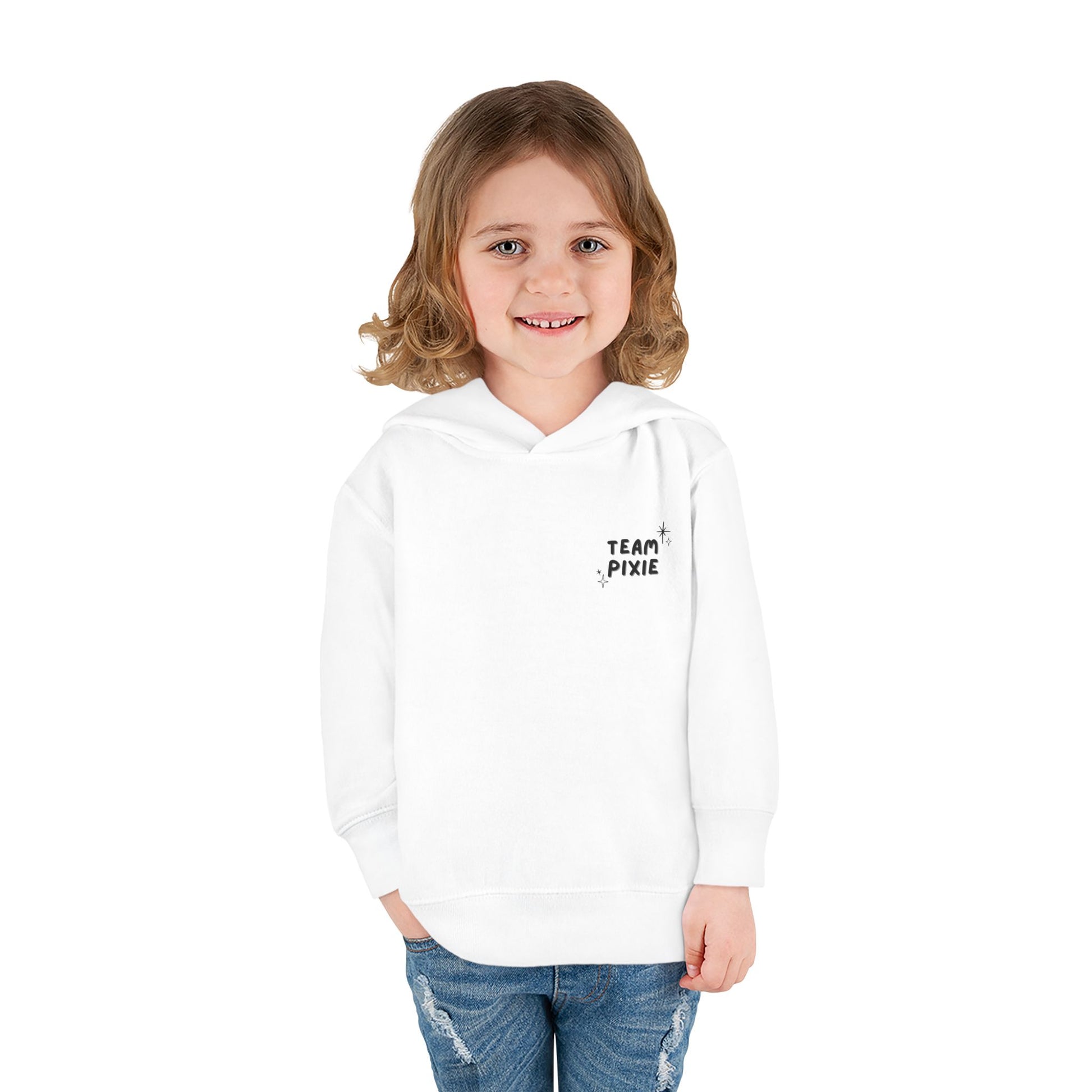 Toddler Hoodie — 'Team Pixie' Butterfly Pullover for Kids