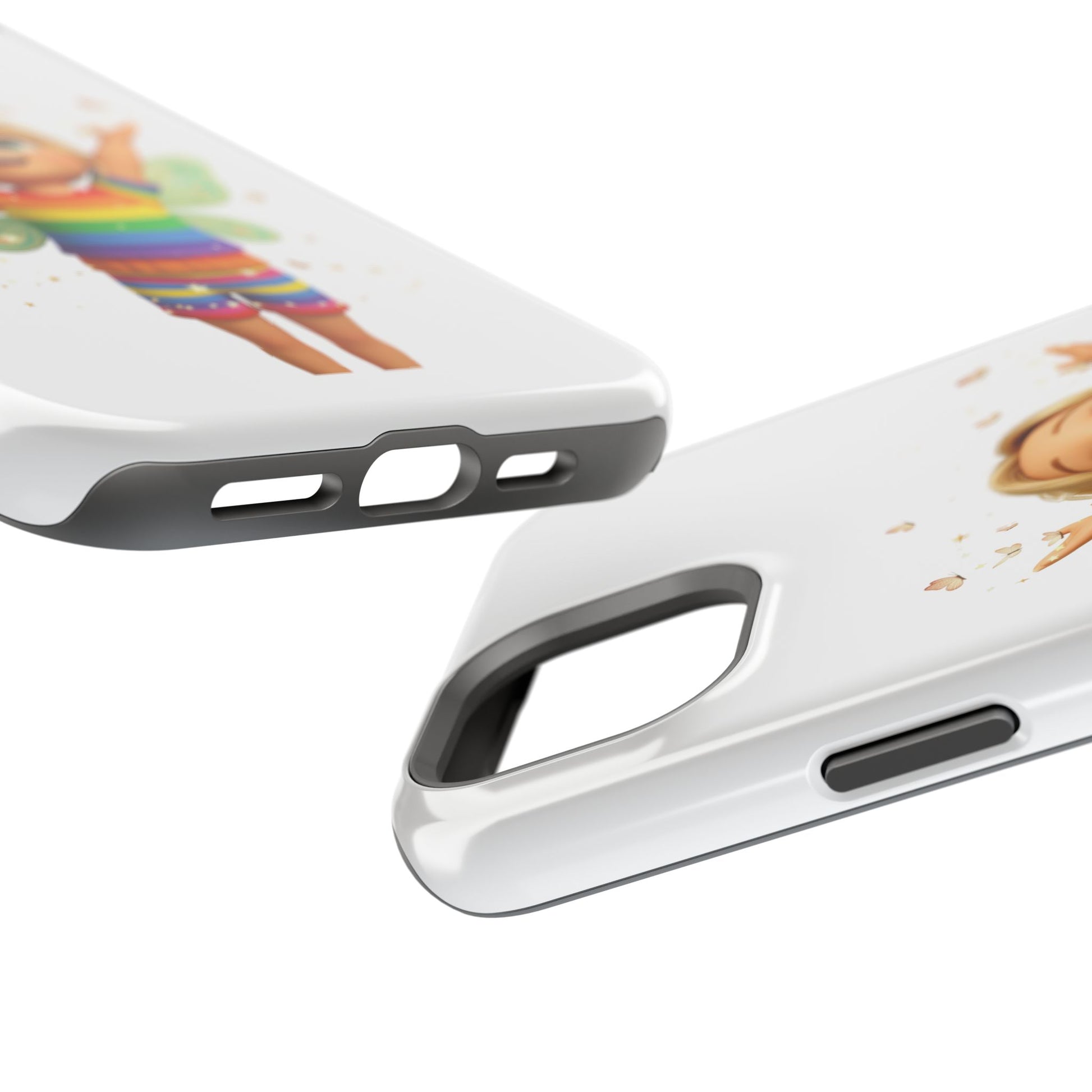 Pixie with butterflies — Magnetic Impact-Resistant iPhone Cover