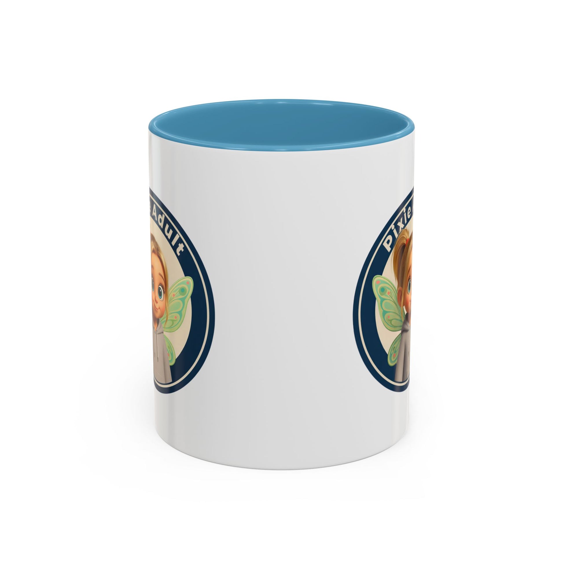 Pixie Adult Coffee Mug — Cute Fairy Design Accent Mug (11/15 oz)