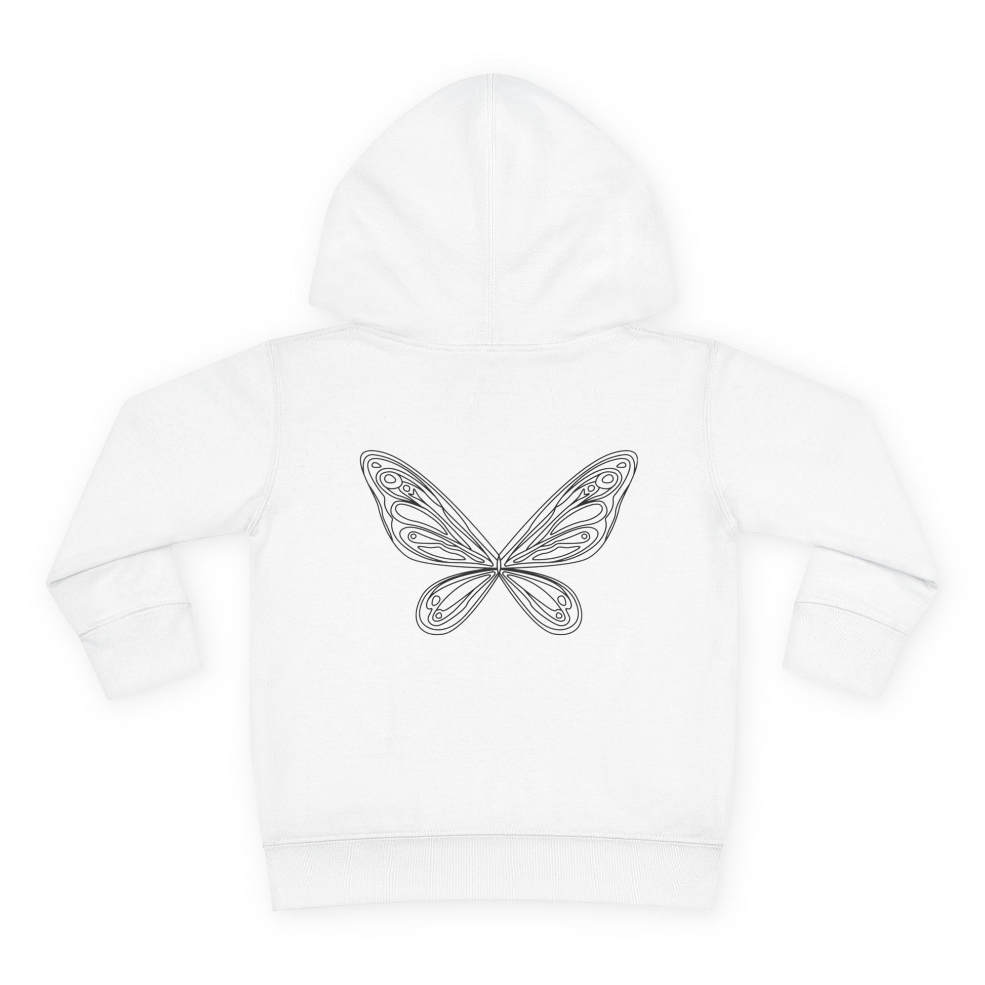 Toddler Hoodie — 'Team Pixie' Butterfly Pullover for Kids