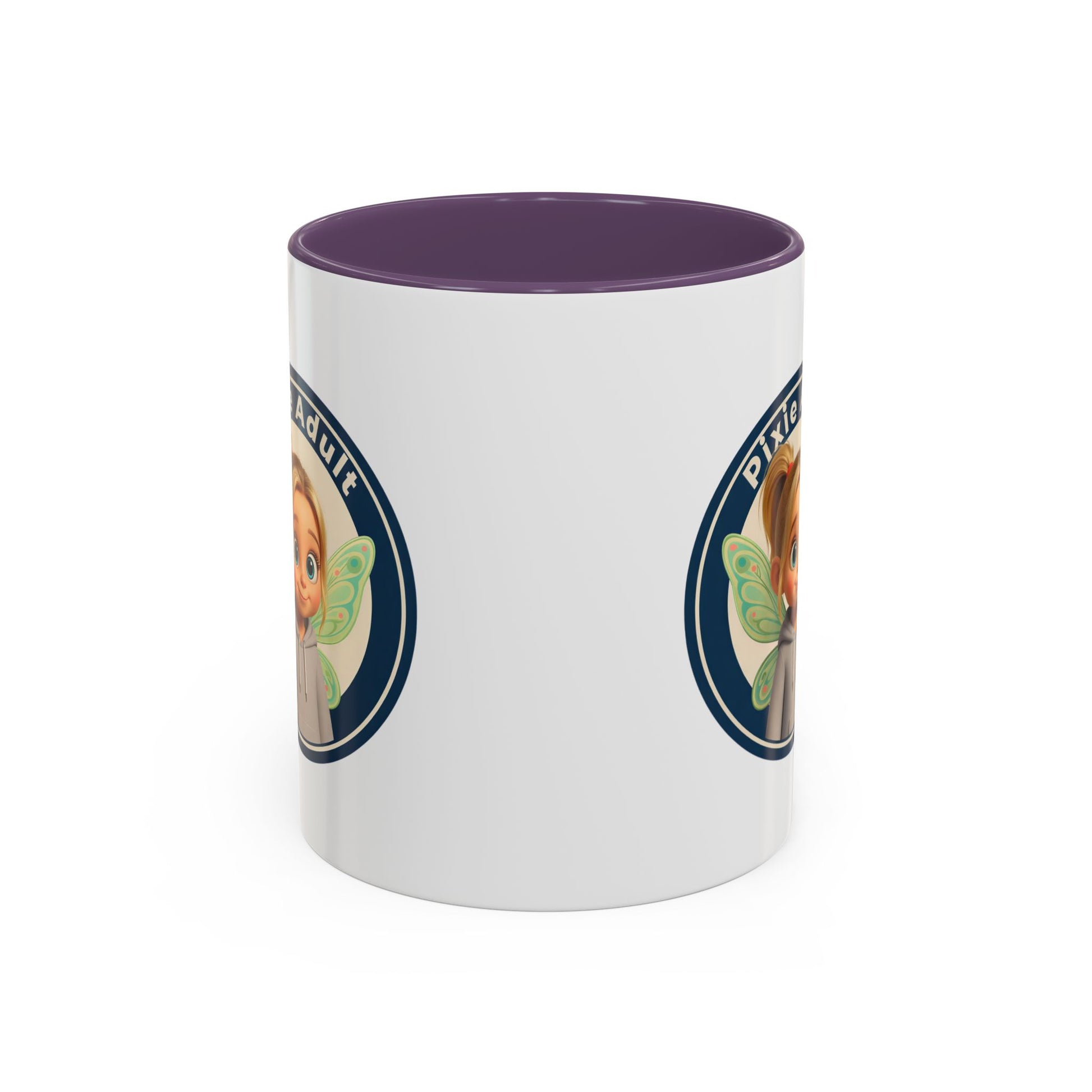 Pixie Adult Coffee Mug — Cute Fairy Design Accent Mug (11/15 oz)