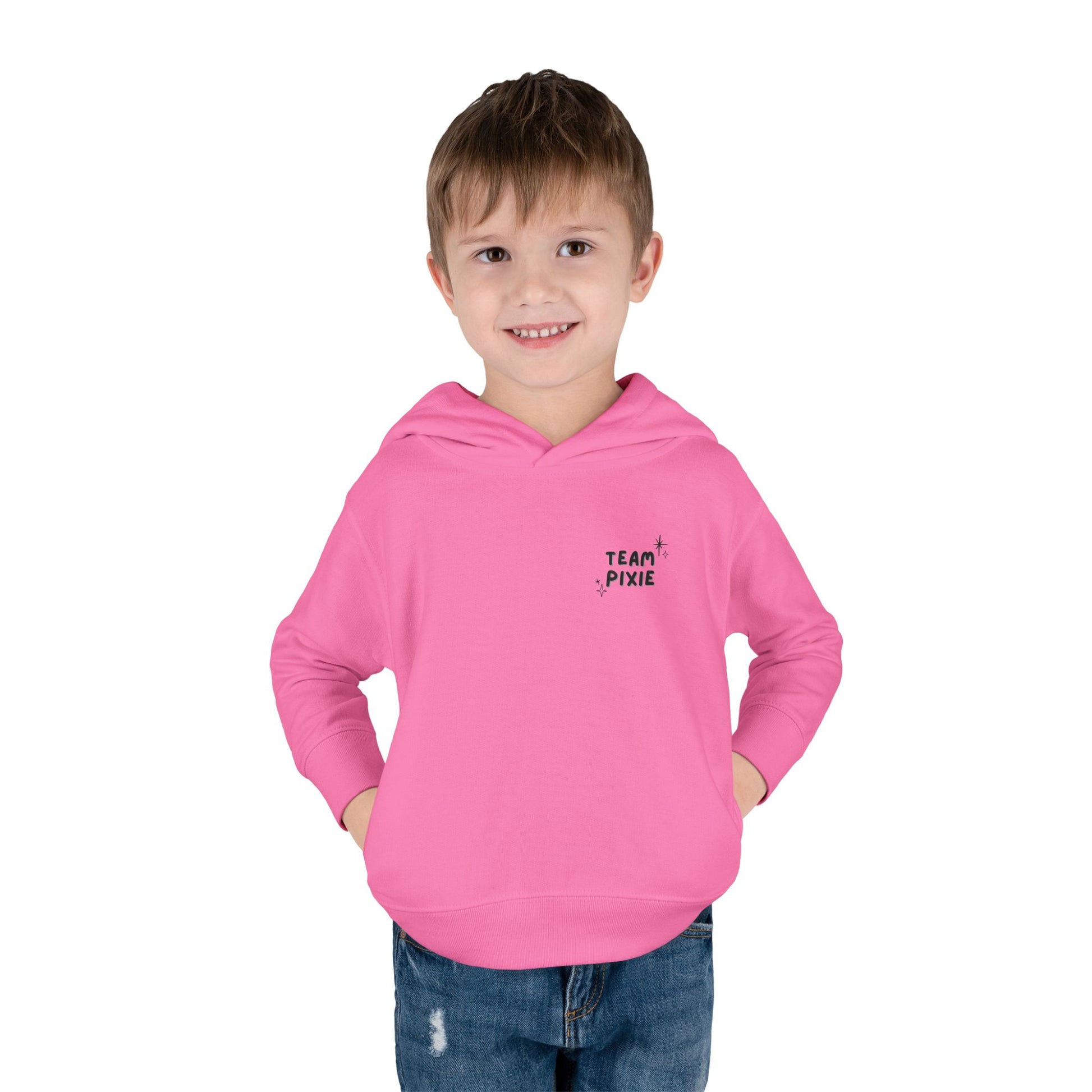 Toddler Hoodie — 'Team Pixie' Butterfly Pullover for Kids