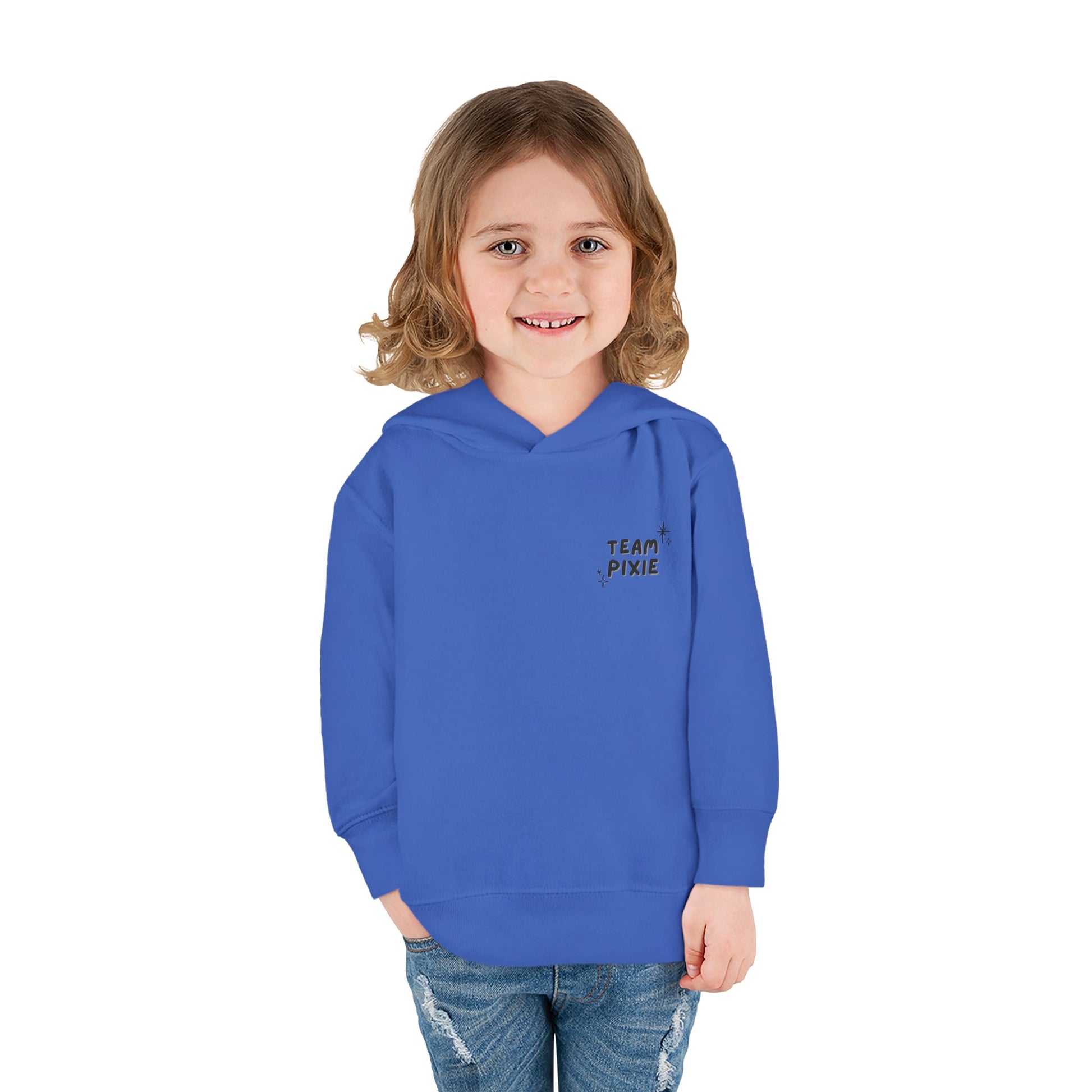 Toddler Hoodie — 'Team Pixie' Butterfly Pullover for Kids