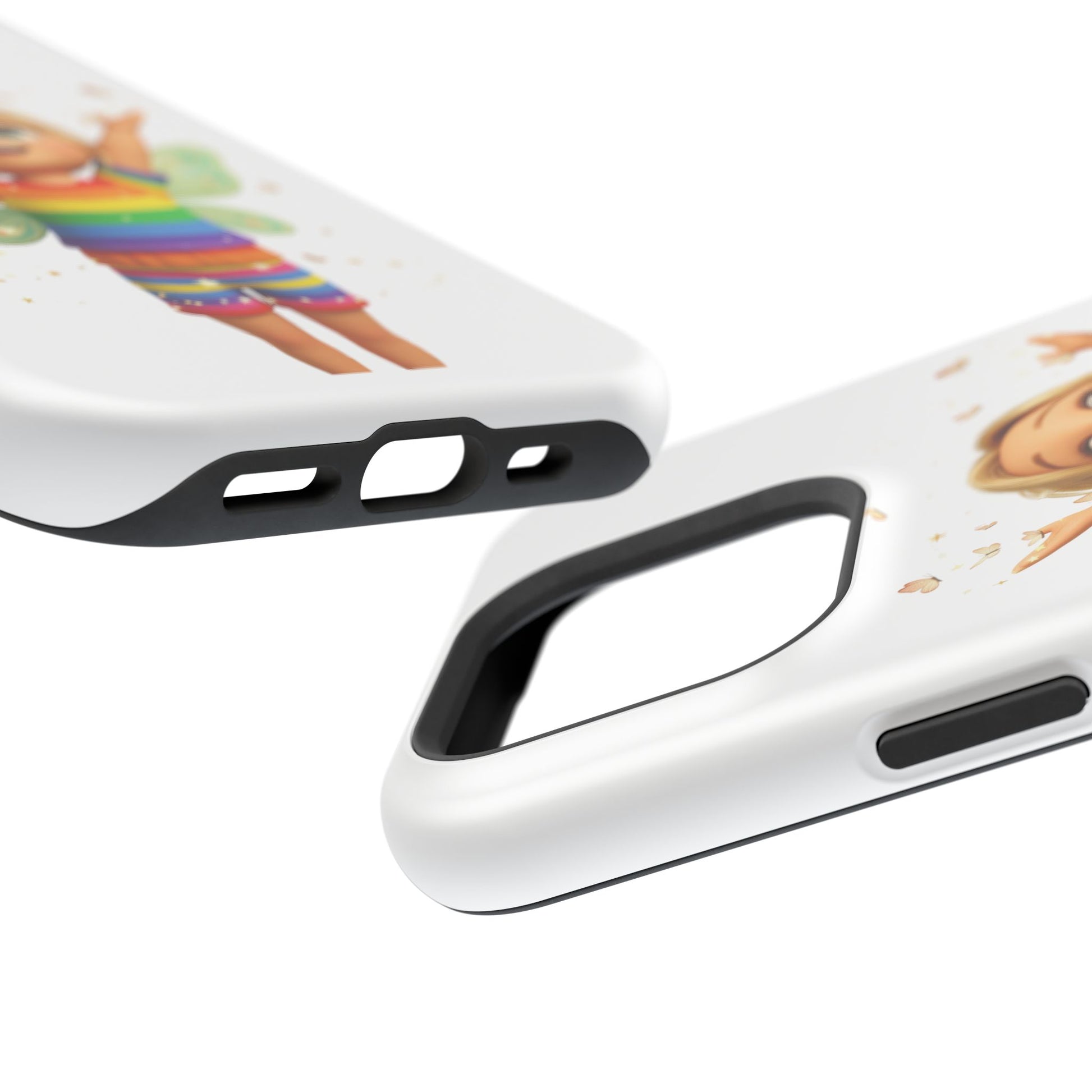 Pixie with butterflies — Magnetic Impact-Resistant iPhone Cover