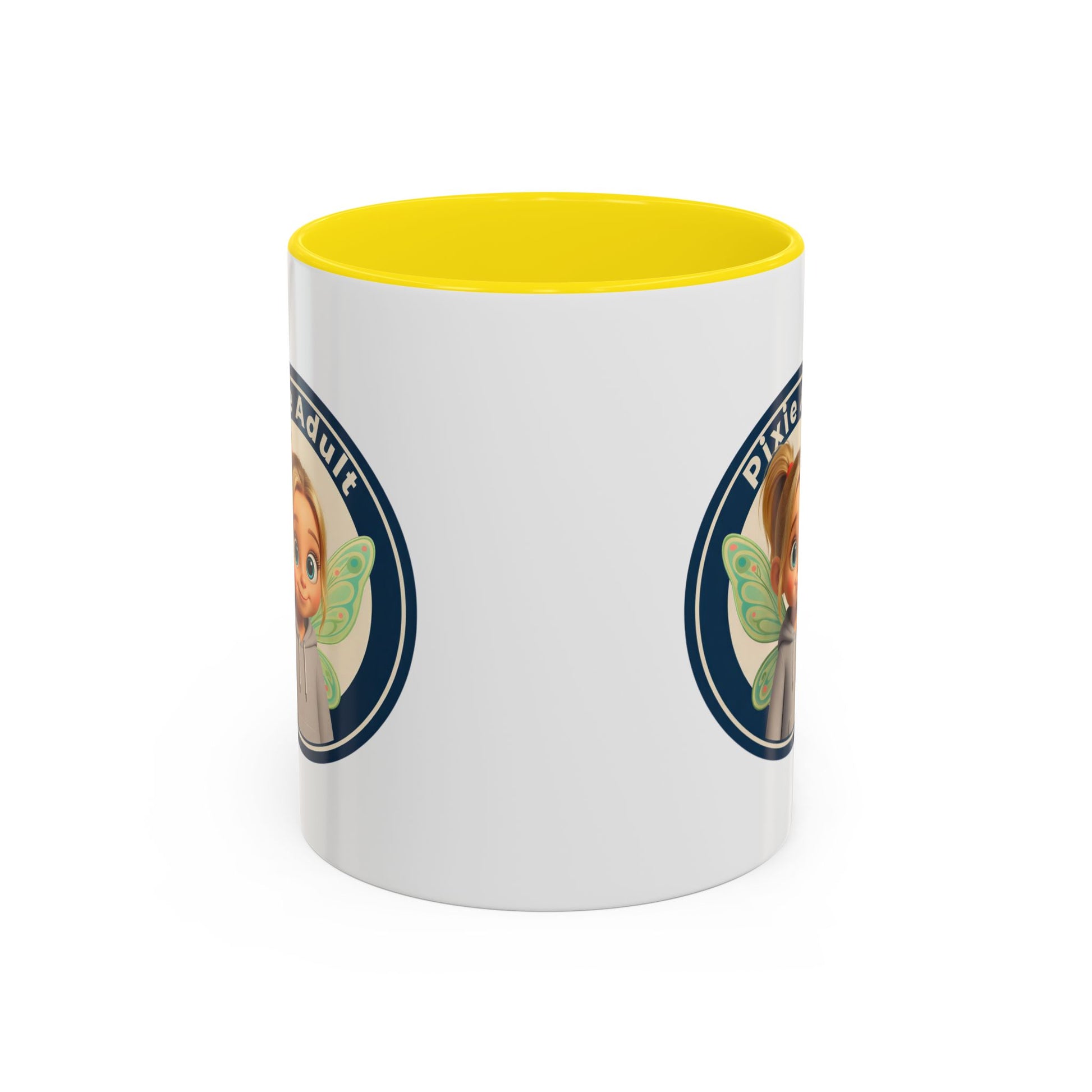 Pixie Adult Coffee Mug — Cute Fairy Design Accent Mug (11/15 oz)