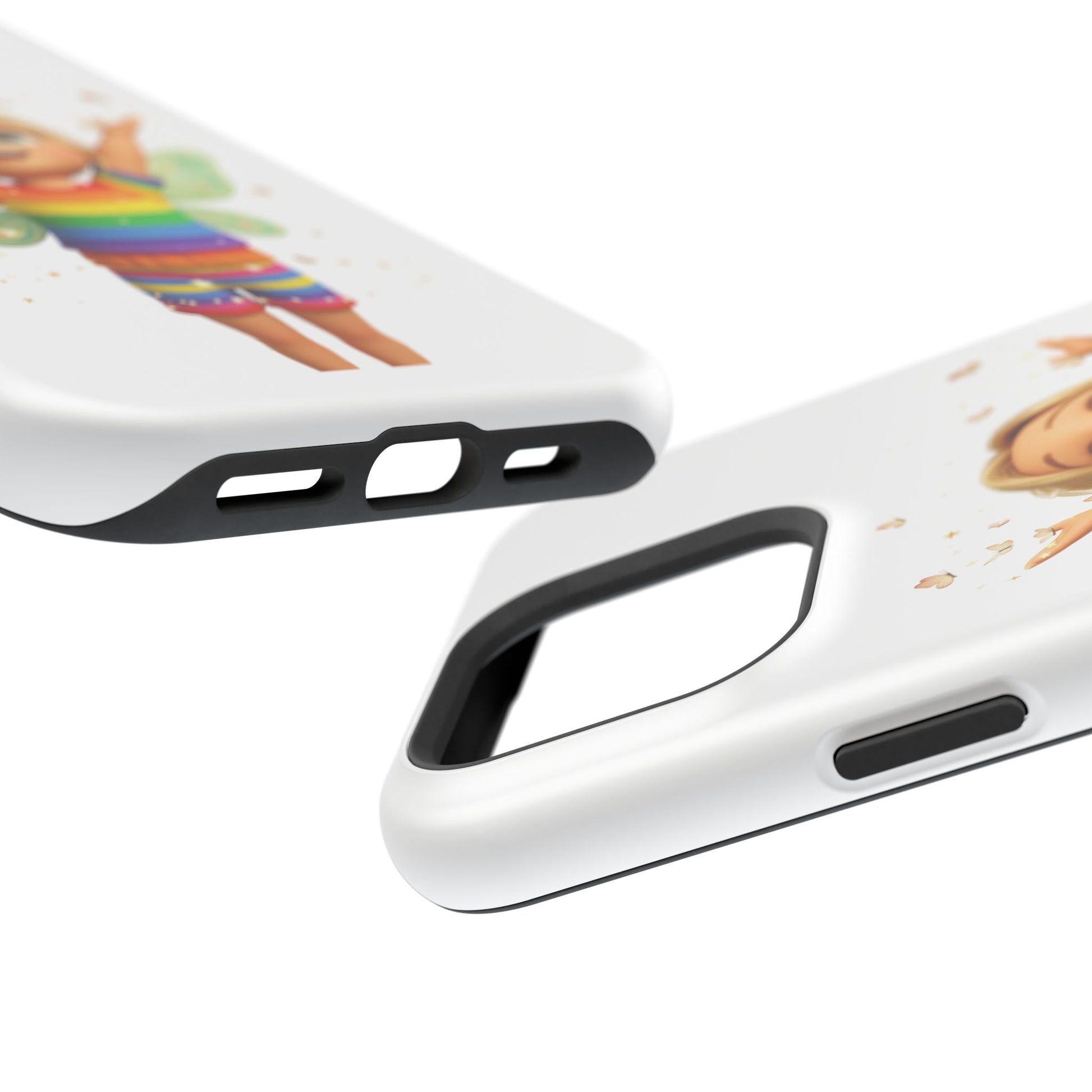 Pixie with butterflies — Magnetic Impact-Resistant iPhone Cover
