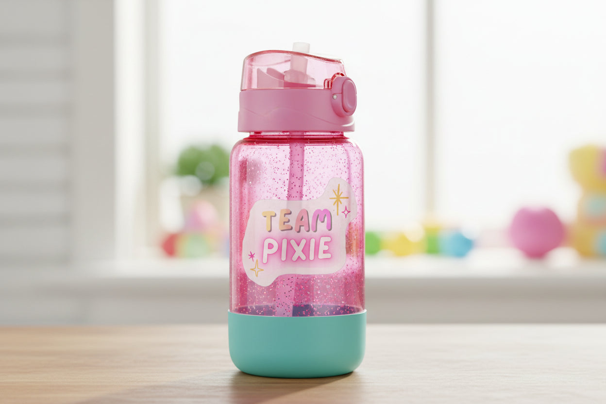 Team Pixie Vinyl Sticker (color) — Cute Pastel Kiss-Cut Decal for Laptops, Water Bottles & Planners