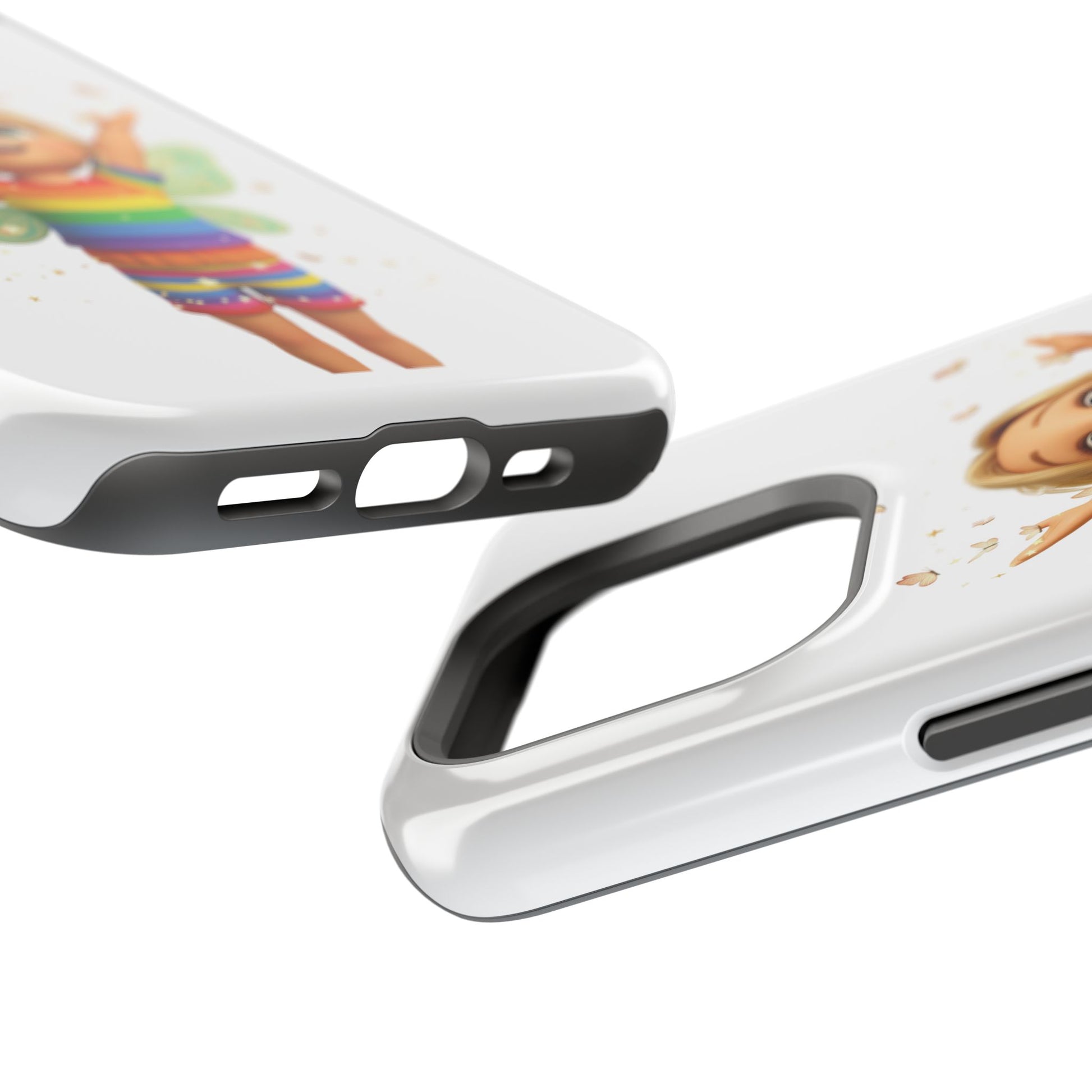 Pixie with butterflies — Magnetic Impact-Resistant iPhone Cover