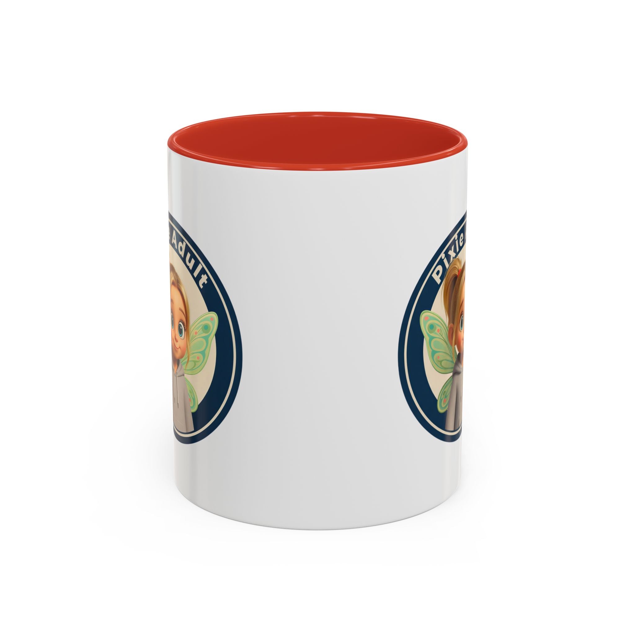 Pixie Adult Coffee Mug — Cute Fairy Design Accent Mug (11/15 oz)