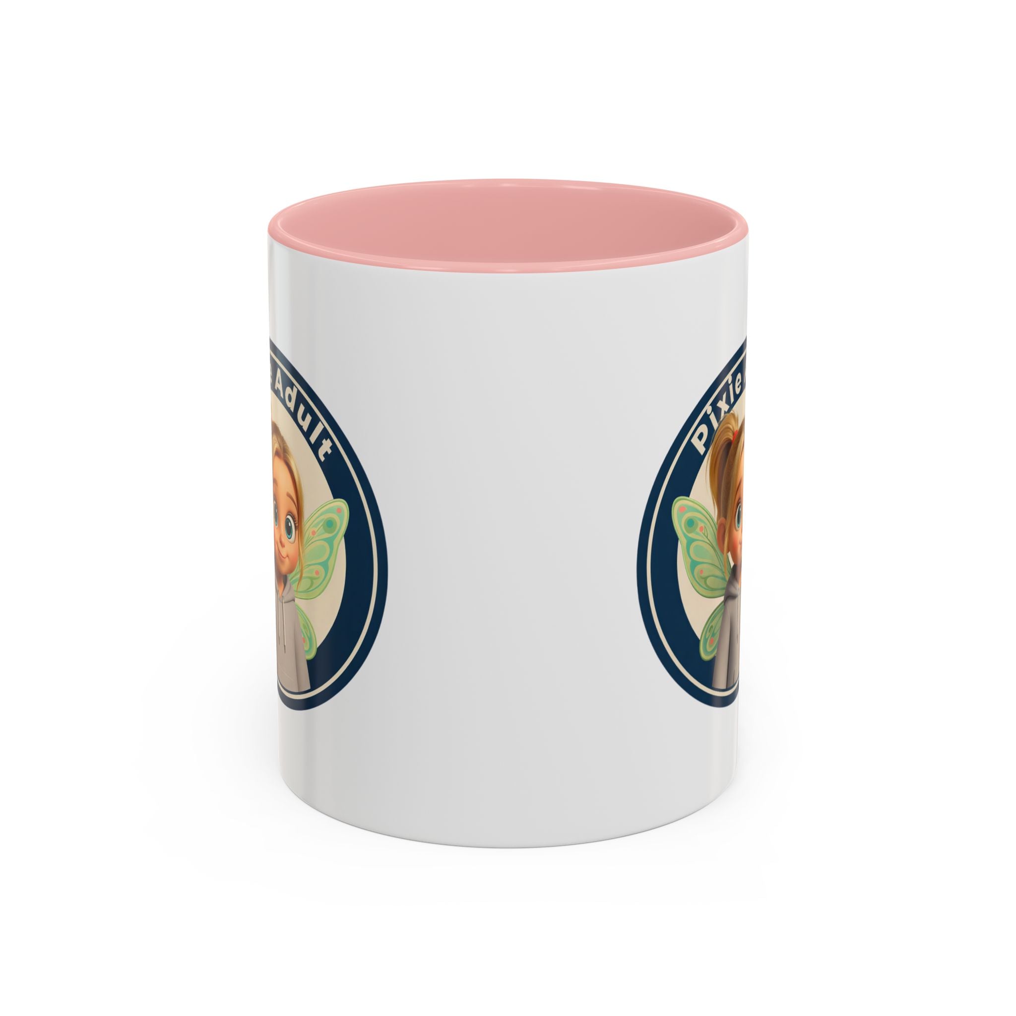 Pixie Adult Coffee Mug — Cute Fairy Design Accent Mug (11/15 oz)
