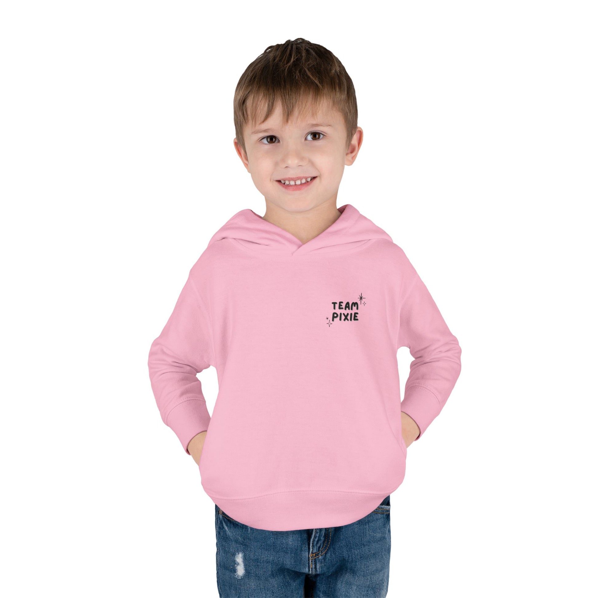 Toddler Hoodie — 'Team Pixie' Butterfly Pullover for Kids