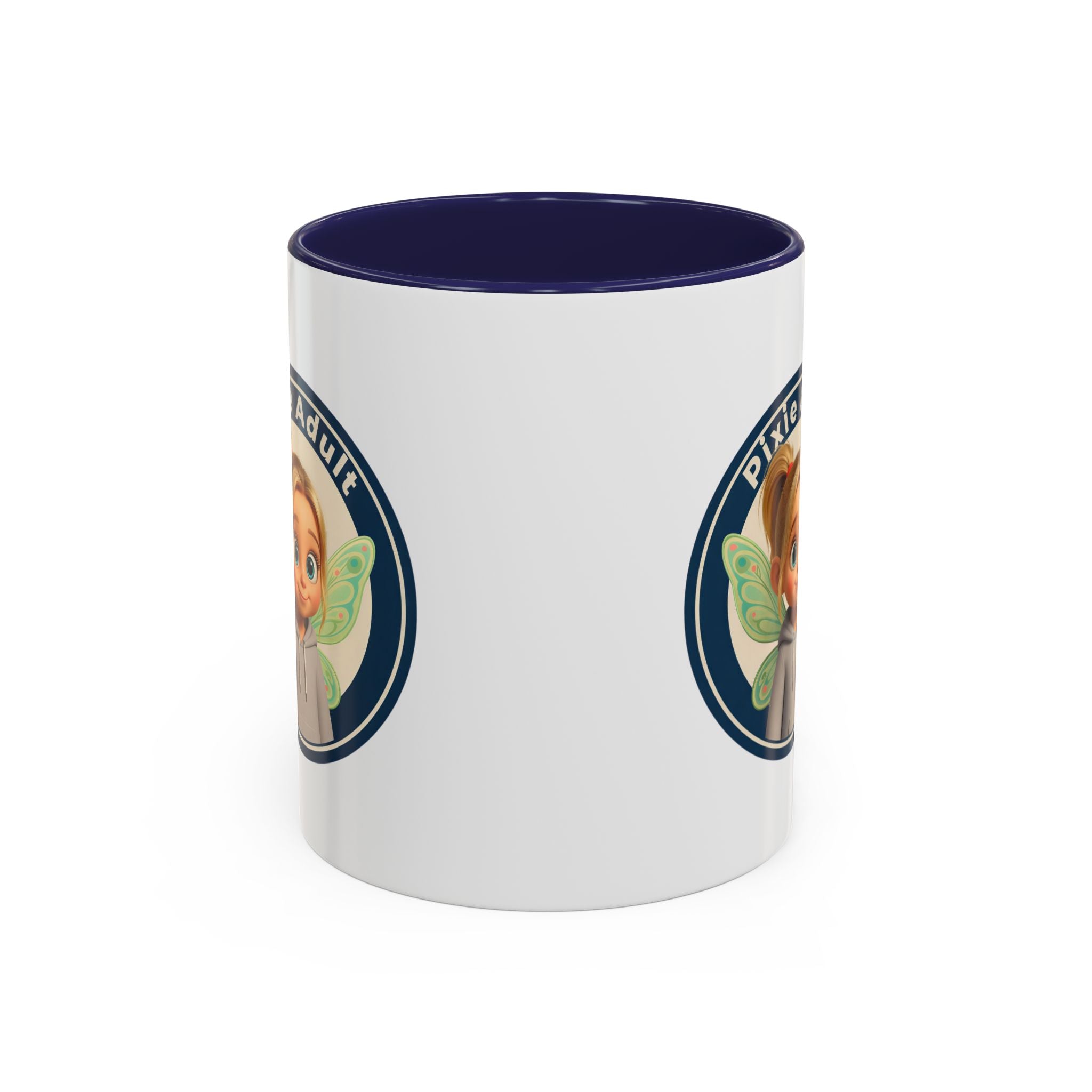 Pixie Adult Coffee Mug — Cute Fairy Design Accent Mug (11/15 oz)