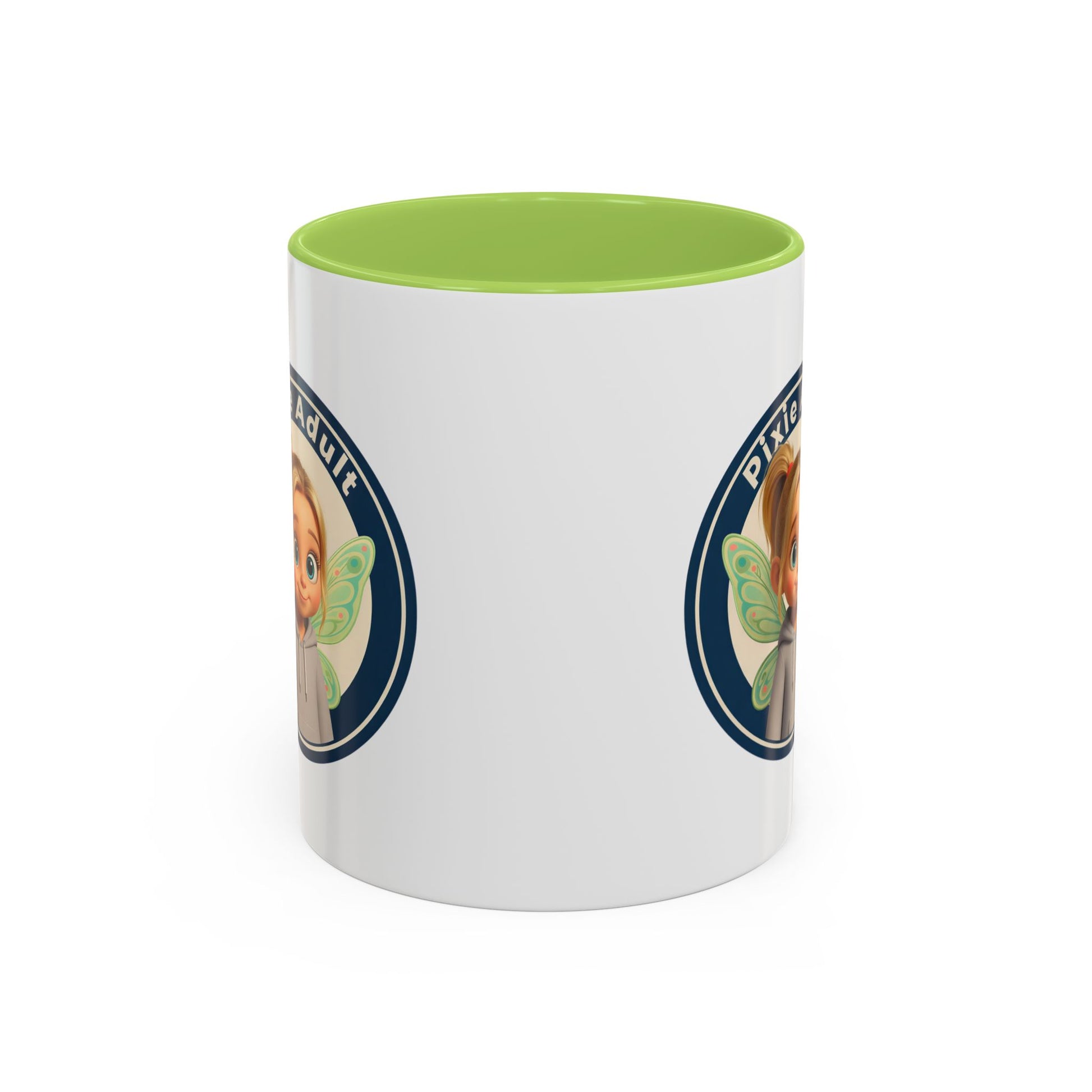 Pixie Adult Coffee Mug — Cute Fairy Design Accent Mug (11/15 oz)