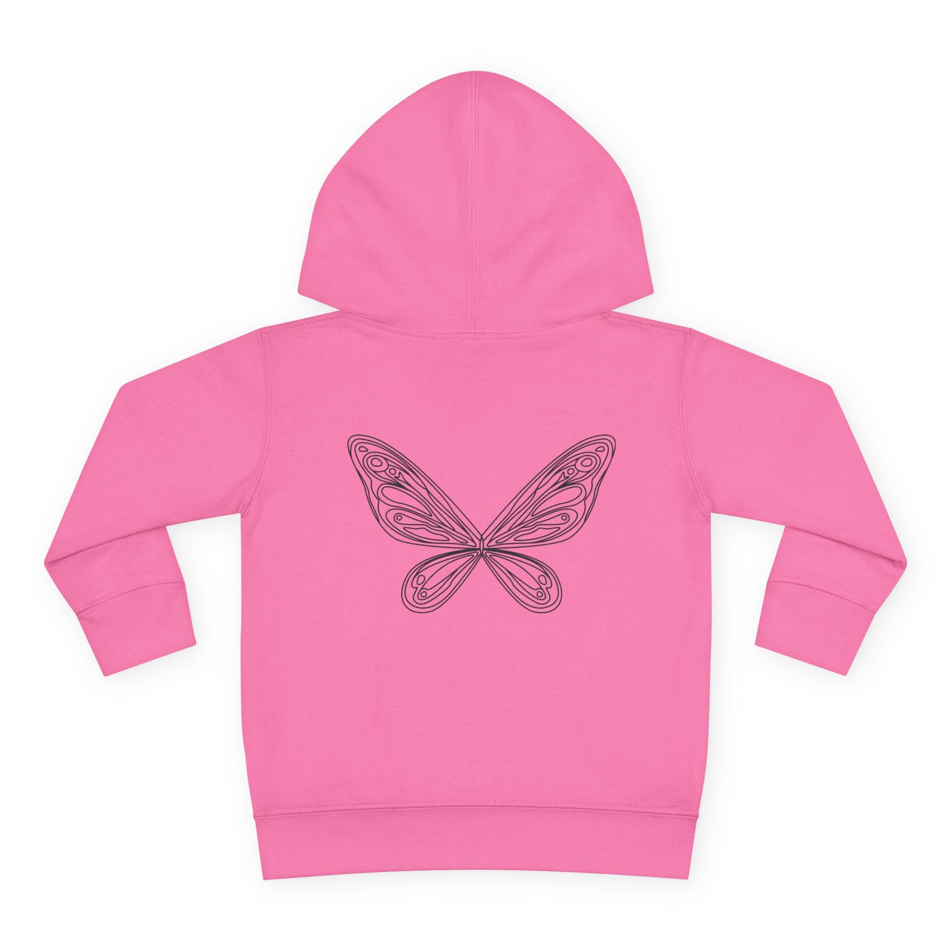 Toddler Hoodie — 'Team Pixie' Butterfly Pullover for Kids