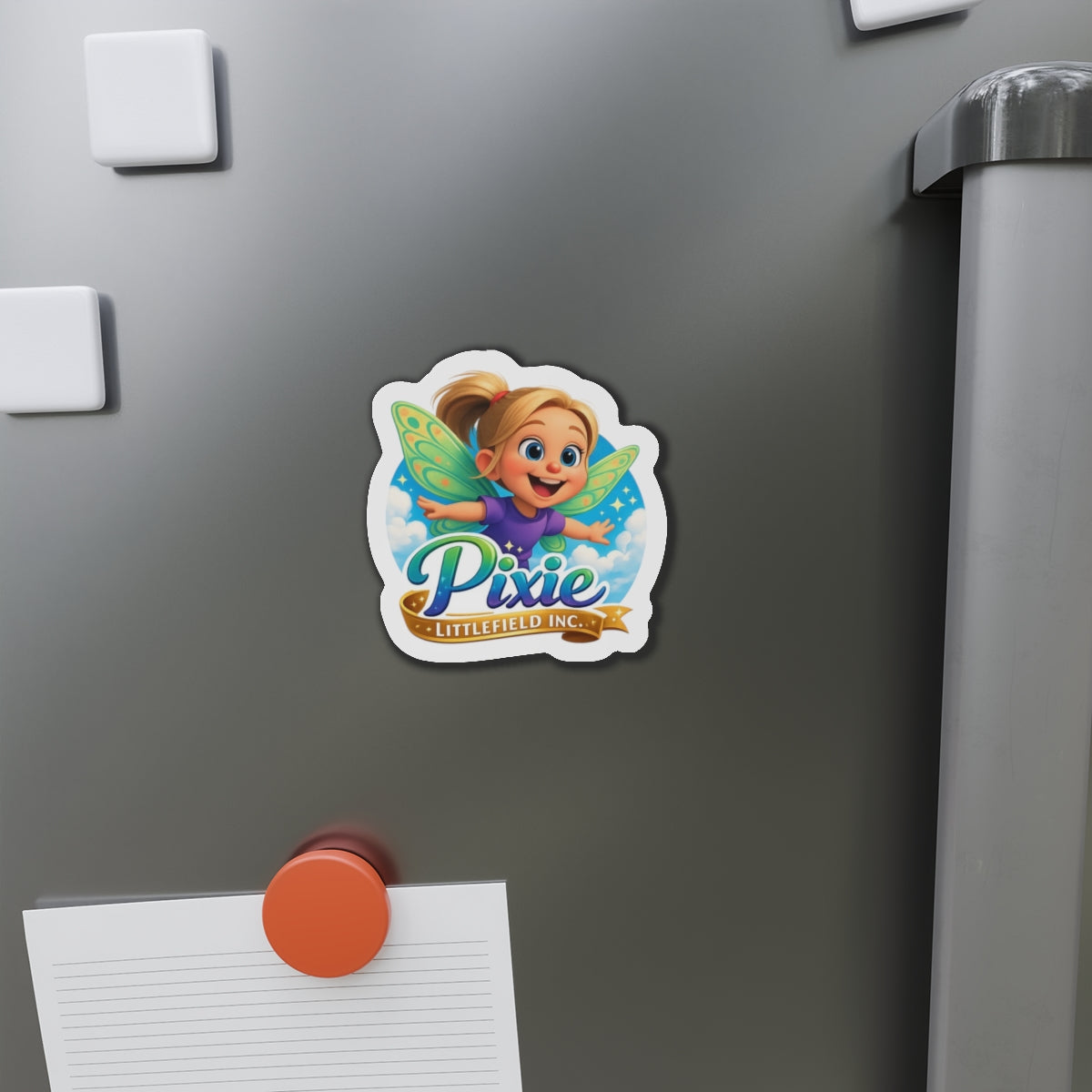 Pixie Littlefield Inc Logo Magnet