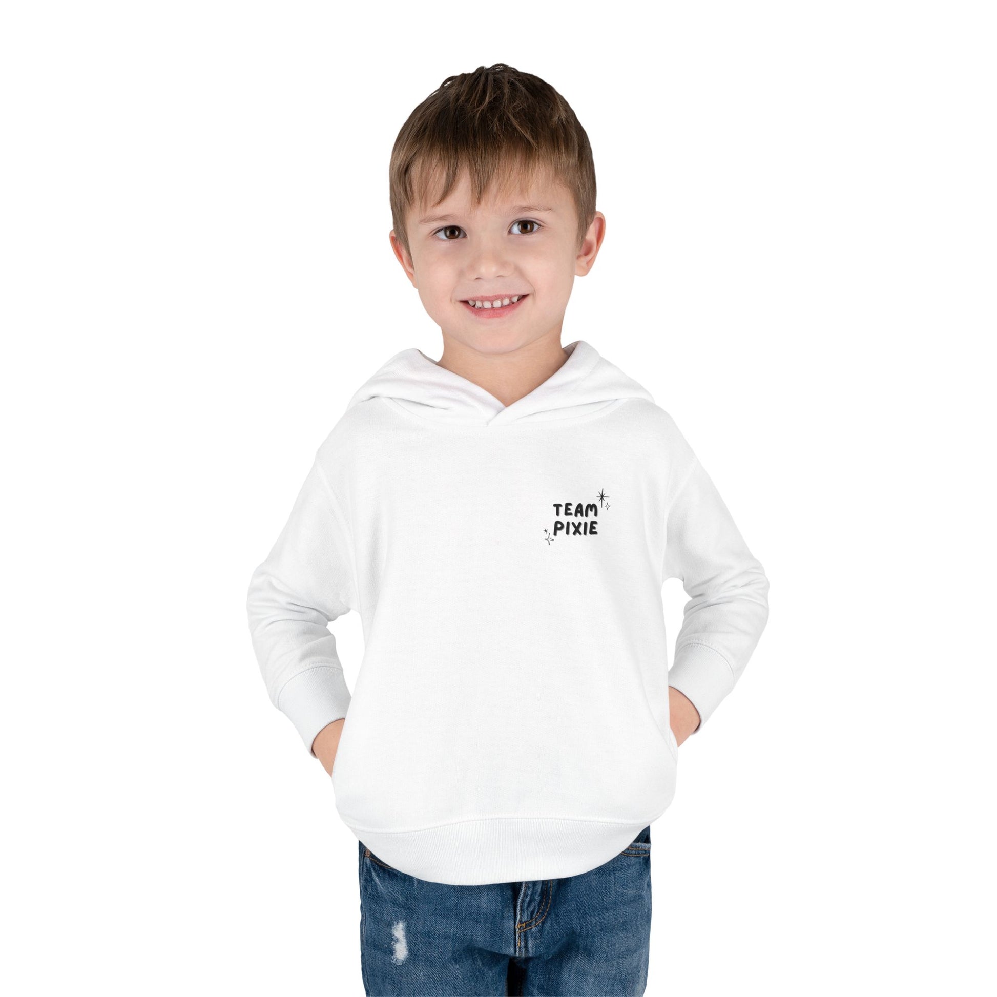 Toddler Hoodie — 'Team Pixie' Butterfly Pullover for Kids